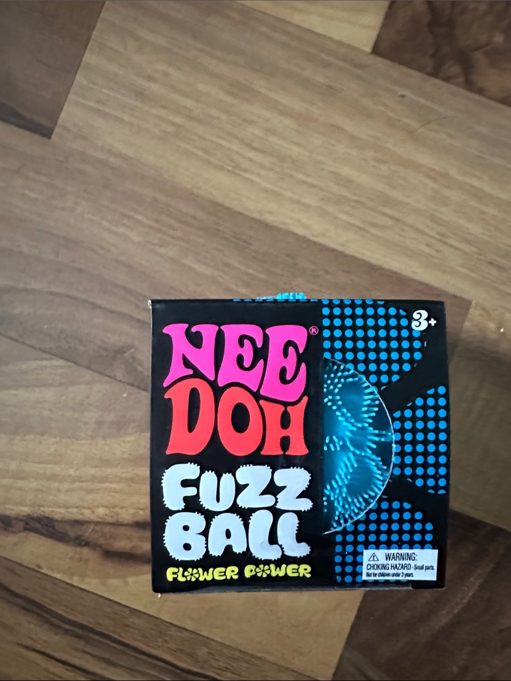 NeeDoh Fuzz Ball - Blue Flower Power